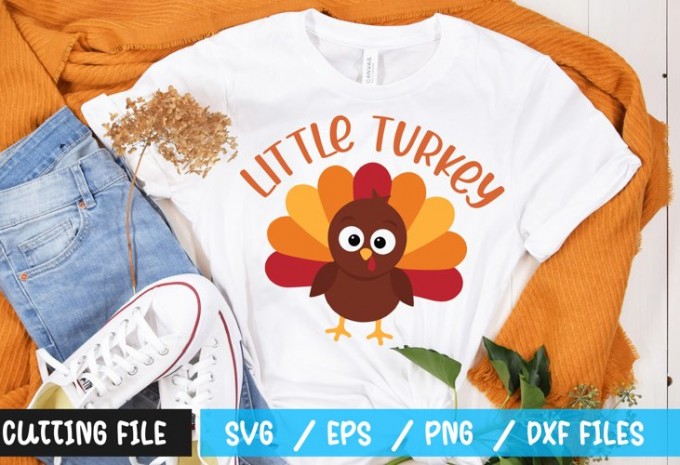 little turkey t-shirt design