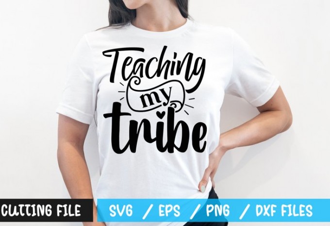Teaching my tribe t-shirt design