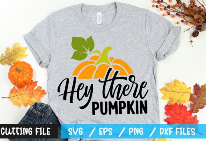 Hey there pumpkin t-shirt design
