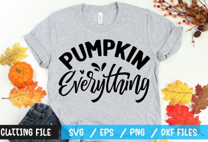 Pumpkin everything t-shirt design