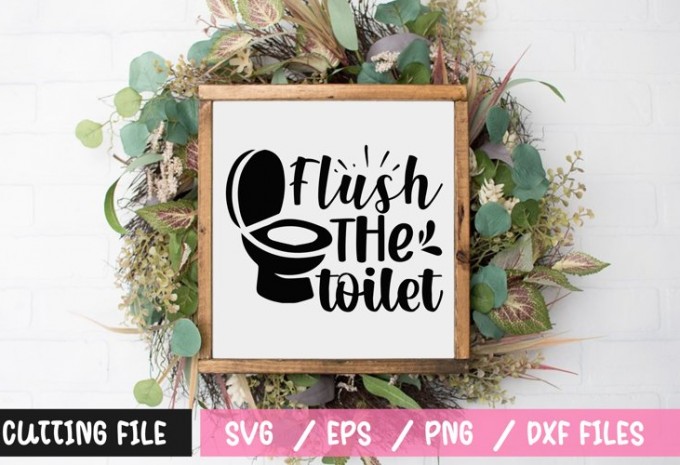 Bathroom Sign SVG Bundle - funny bathroom sign SVG