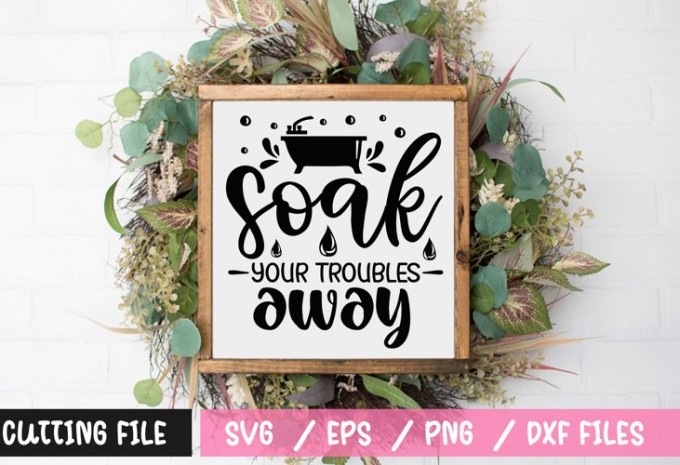 Bathroom Sign SVG Bundle - funny bathroom sign SVG
