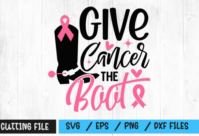 Cancer Awareness SVG Bundle SVG