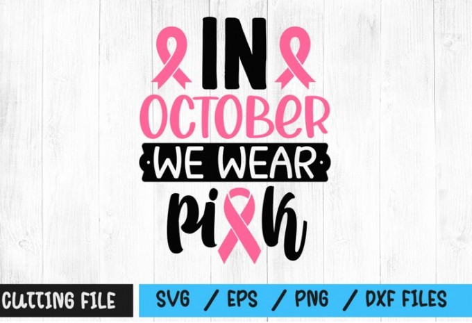 Cancer Awareness SVG Bundle SVG