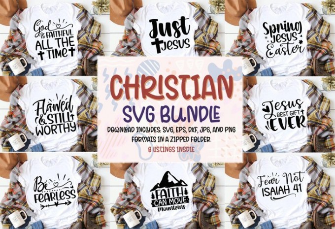 Christian SVG Bundle Bible Verse SVG Bible Verse Bundle