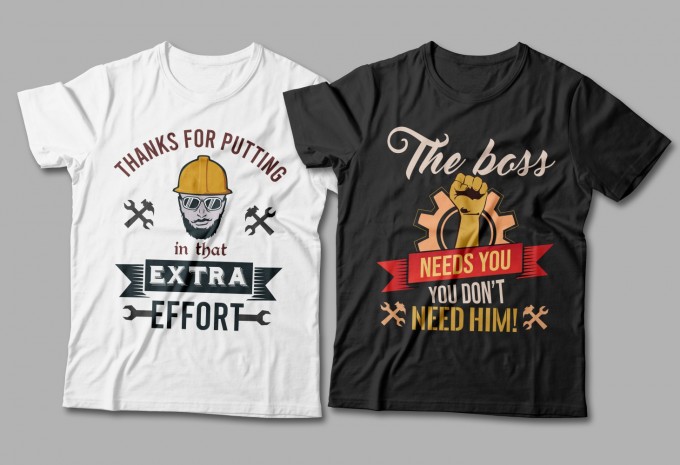 Workers t-shirt designs bundle, labour t shirt design vector packs, Workman, work hard