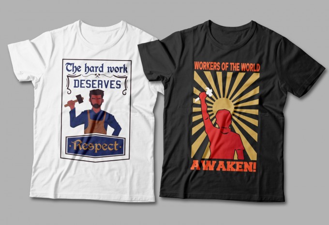Workers t-shirt designs bundle, labour t shirt design vector packs, Workman, work hard