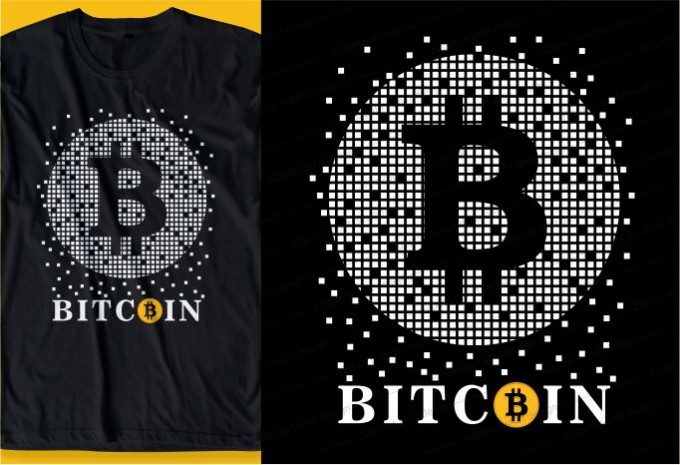 18 bitcoin crypto t shirt design bundle