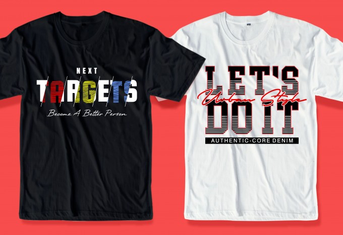 68 motivational quotes t shirt design bundle