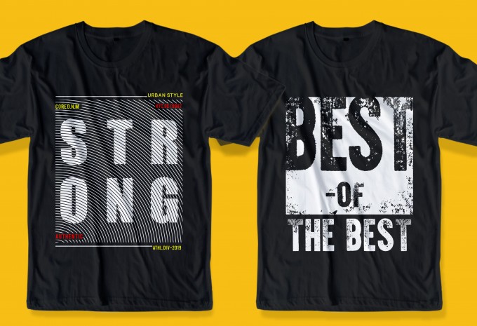 68 motivational quotes t shirt design bundle