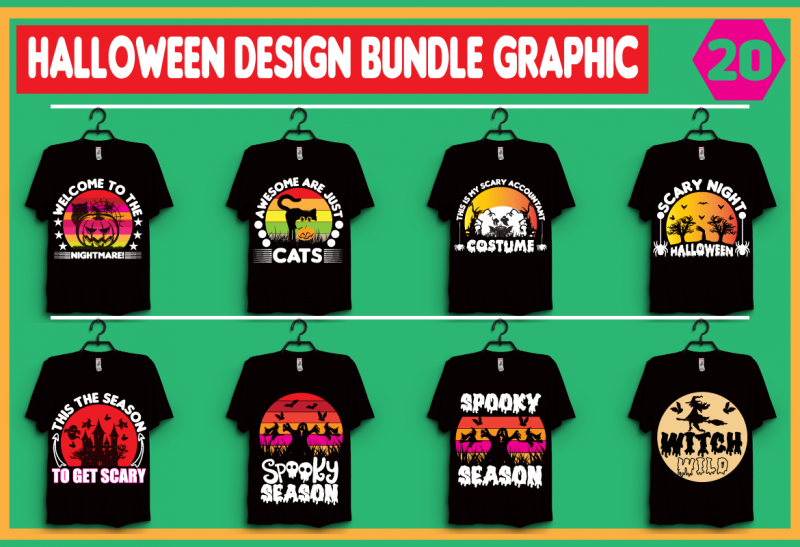 Halloween Design Bundle Graphic