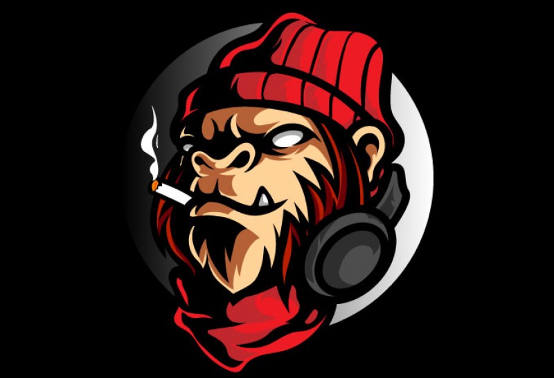 Smoking Monkey