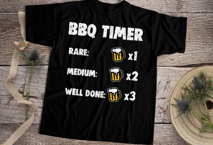 BQQ Timer T-shirt Design