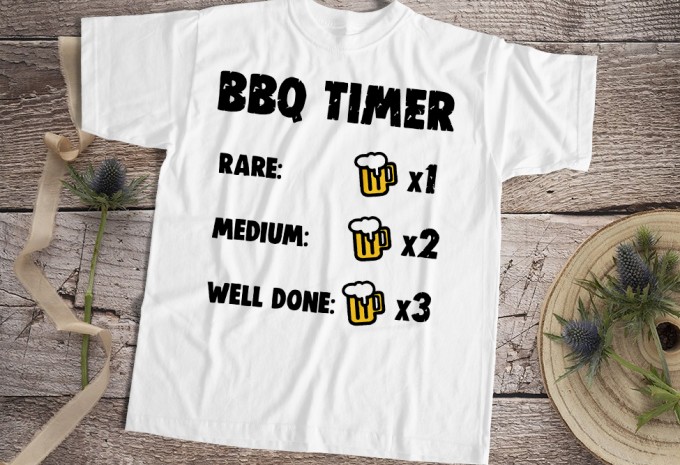 BQQ Timer T-shirt Design