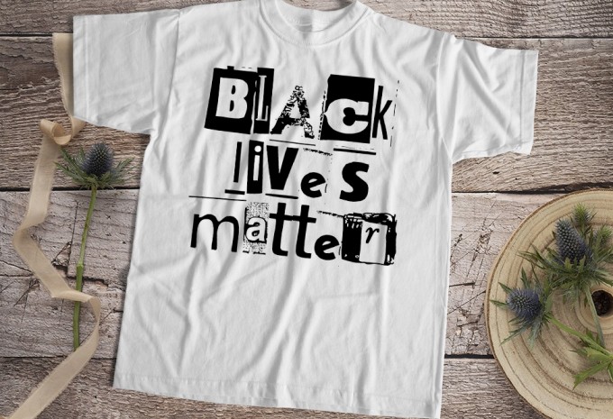 Black Lives Matter T-shirt Design Bundle