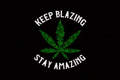 Keep Blazing Stay Amazing T-shirt Design