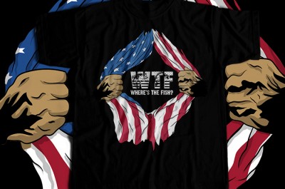 WTF where the fish T-shirt Design