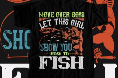 Move over boys let this girl show you T-shirt Design