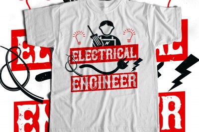 Electrical engineer T-shirt Design