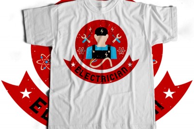 Electrician T-shirt Design