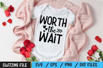Worth the wait SVG