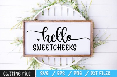 Hello Sweetcheeks SVG