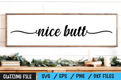 Nice Butt SVG