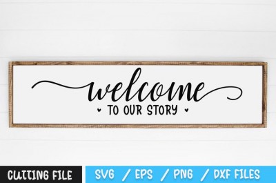 Welcome to our Story SVG