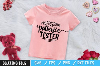 Professional Patience Tester SVG