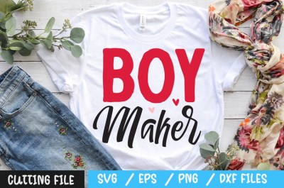 Boy maker SVG