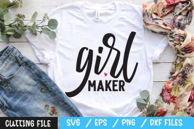 Girl maker SVG