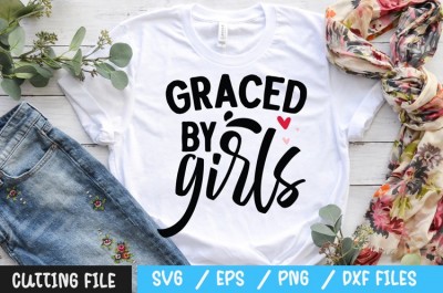 Graced by girls SVG