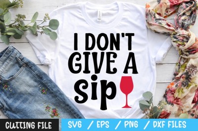 I don't give a sip svg
