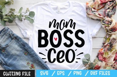 Mom Boss Ceo SVG