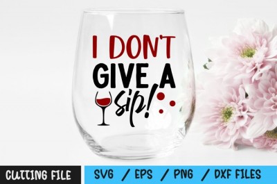 I don't give a sip SVG