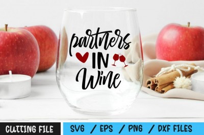 Partners in wine SVG