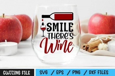 Smile theres wine SVG