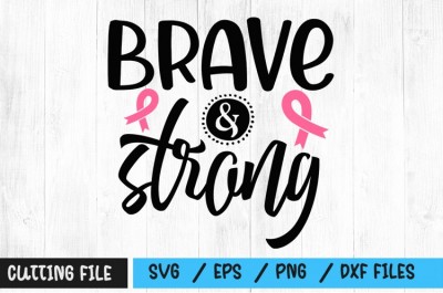 Brave and strong svg