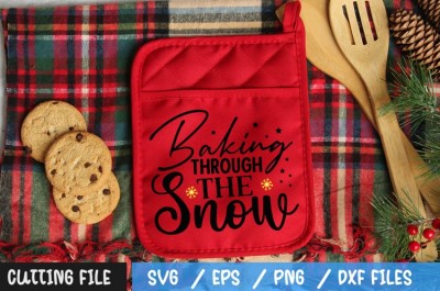 Baking Through the Snow SVG