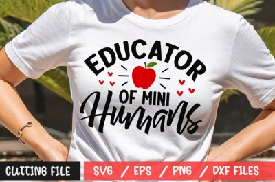 Educator of mini humans SVG (2)
