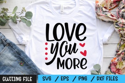 Love you more SVG