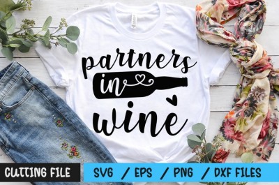 Partners in wine SVG