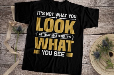 It's not what