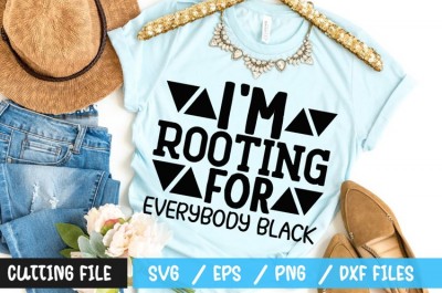 I'm rooting for everybody black SVG