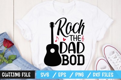 Rock the dad bod SVG