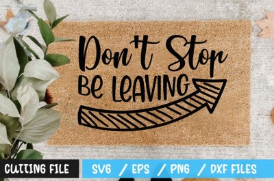 Don't stop be leaving SVG