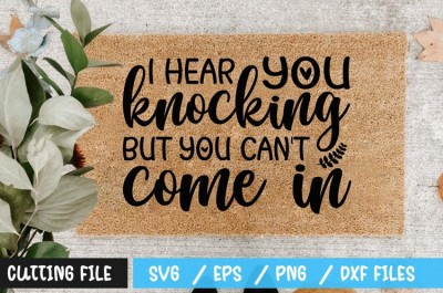 I hear you knocking but you cant come in SVG