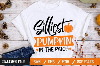 Silliest pumpkin in the patch t-shirt design