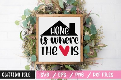 Home is where the Heart is SVG