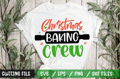 Christmas Baking Crew SVG